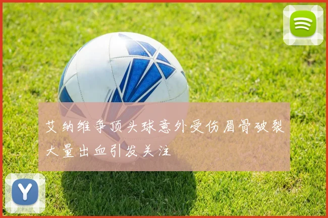 艾纳维争顶头球意外受伤眉骨破裂大量出血引发关注
