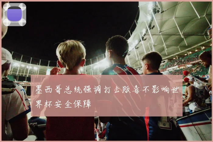 墨西哥总统强调打击贩毒不影响世界杯安全保障